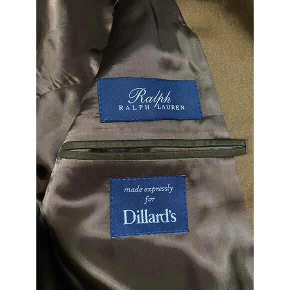 Polo Ralph Lauren Brown Blazer Size 41R Classic Fit - Picture 9 of 10